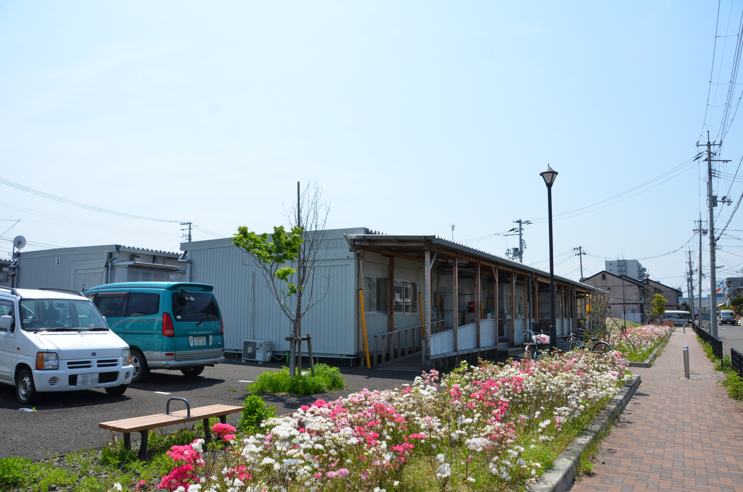 応急仮設住宅の風景（10）荒井2号公園