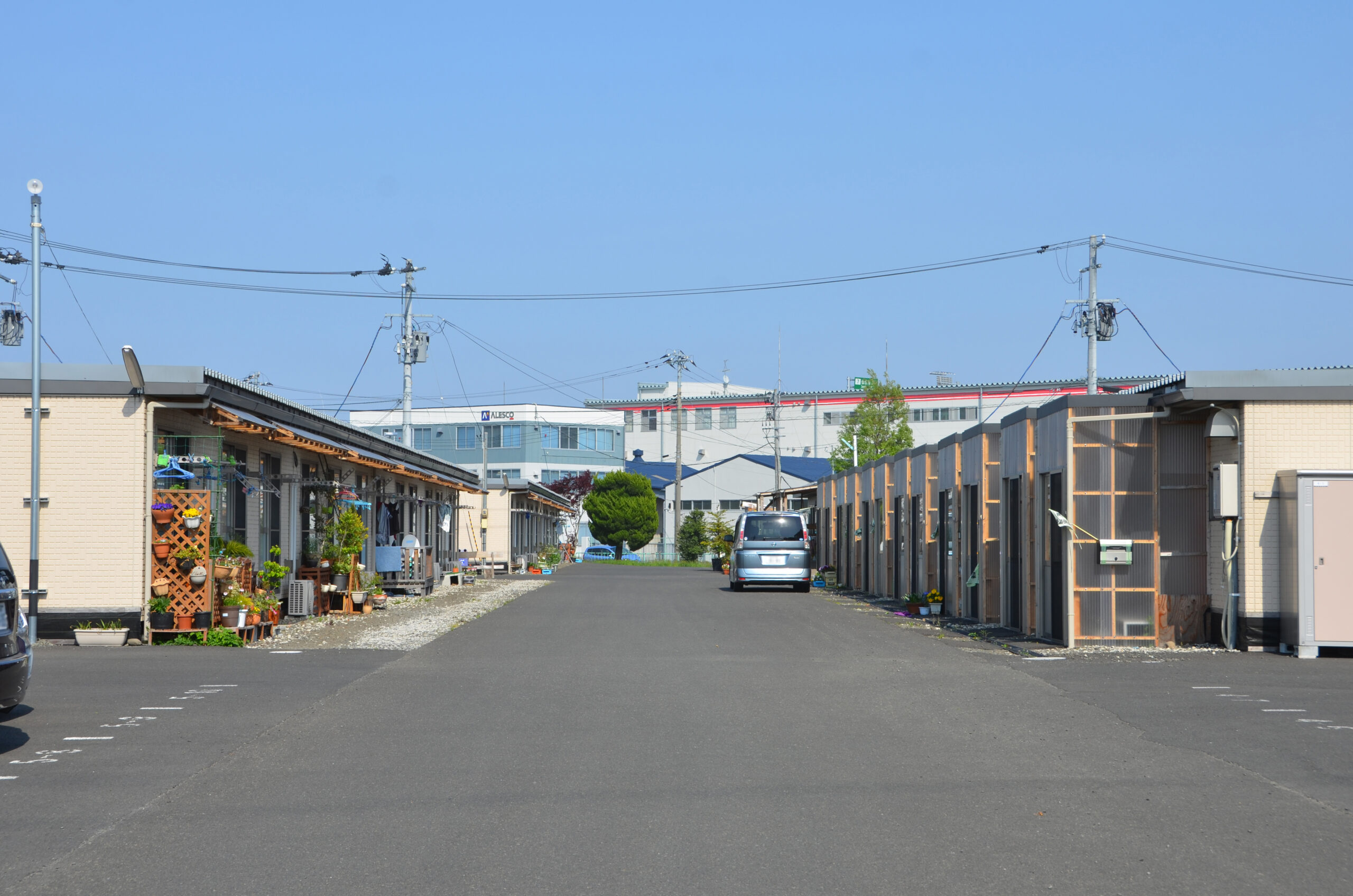 応急仮設住宅の風景（5）岡田西町公園