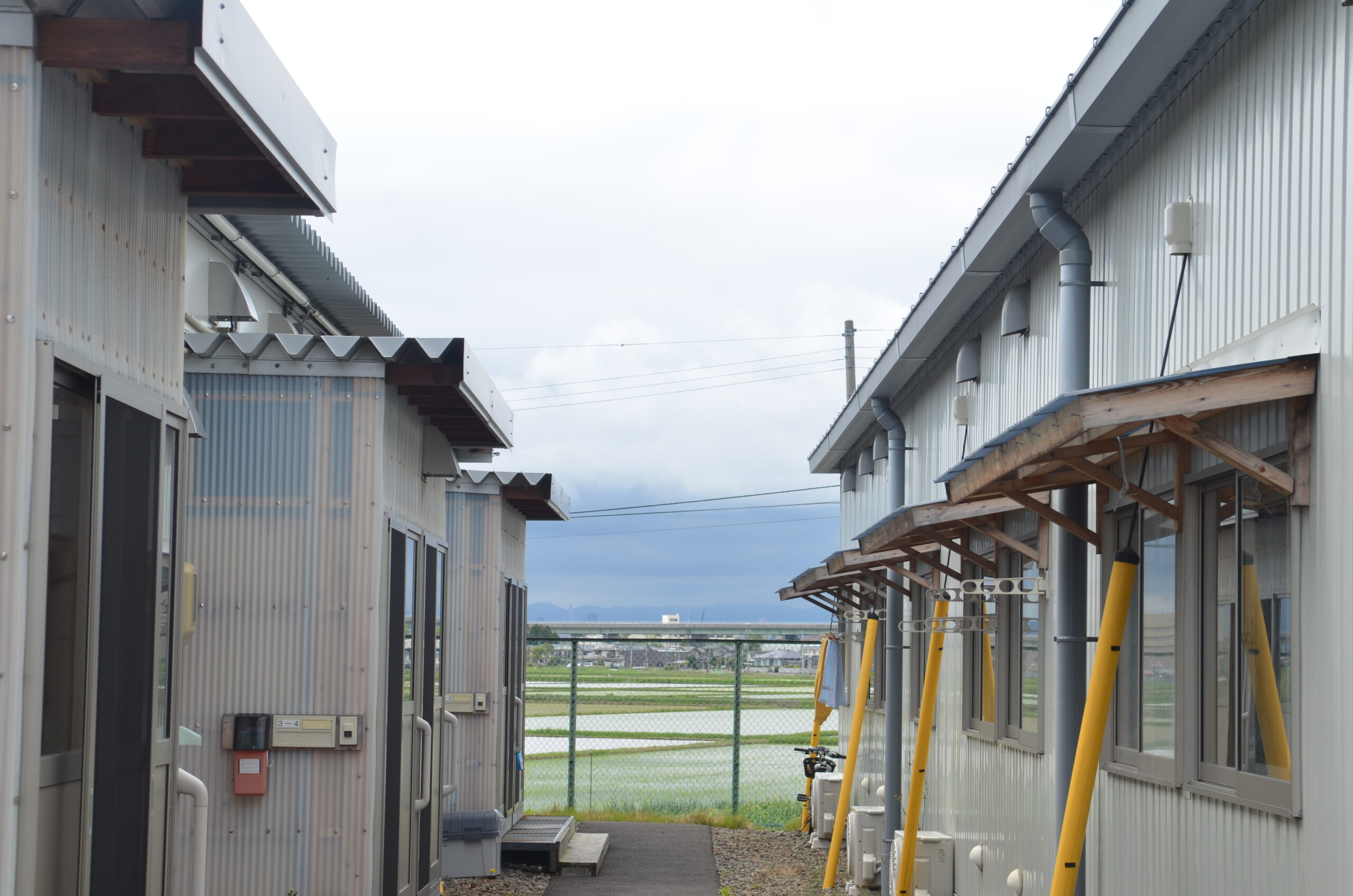 応急仮設住宅の風景（3）港南西公園