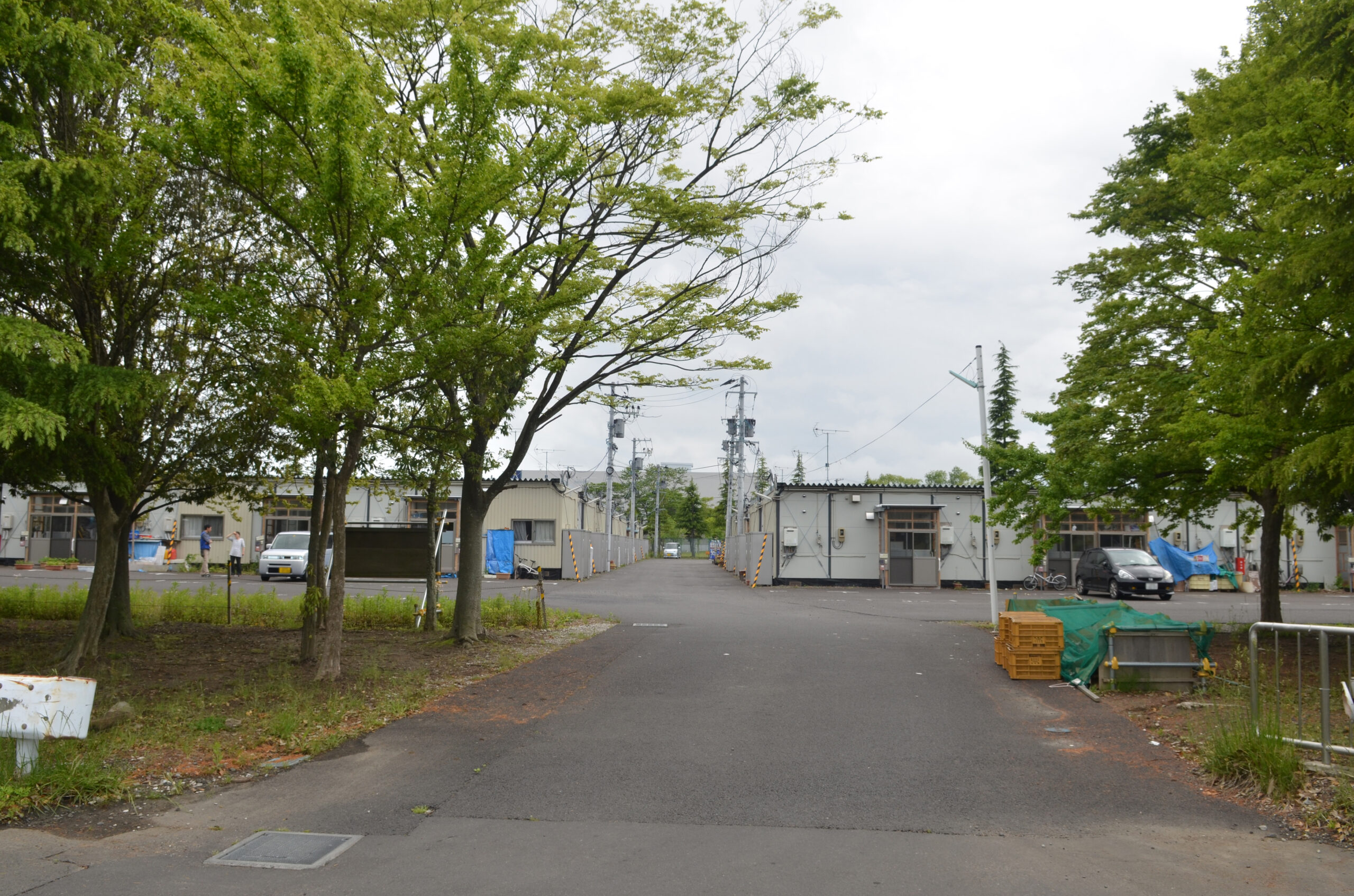 応急仮設住宅の風景（6）扇町一丁目公園