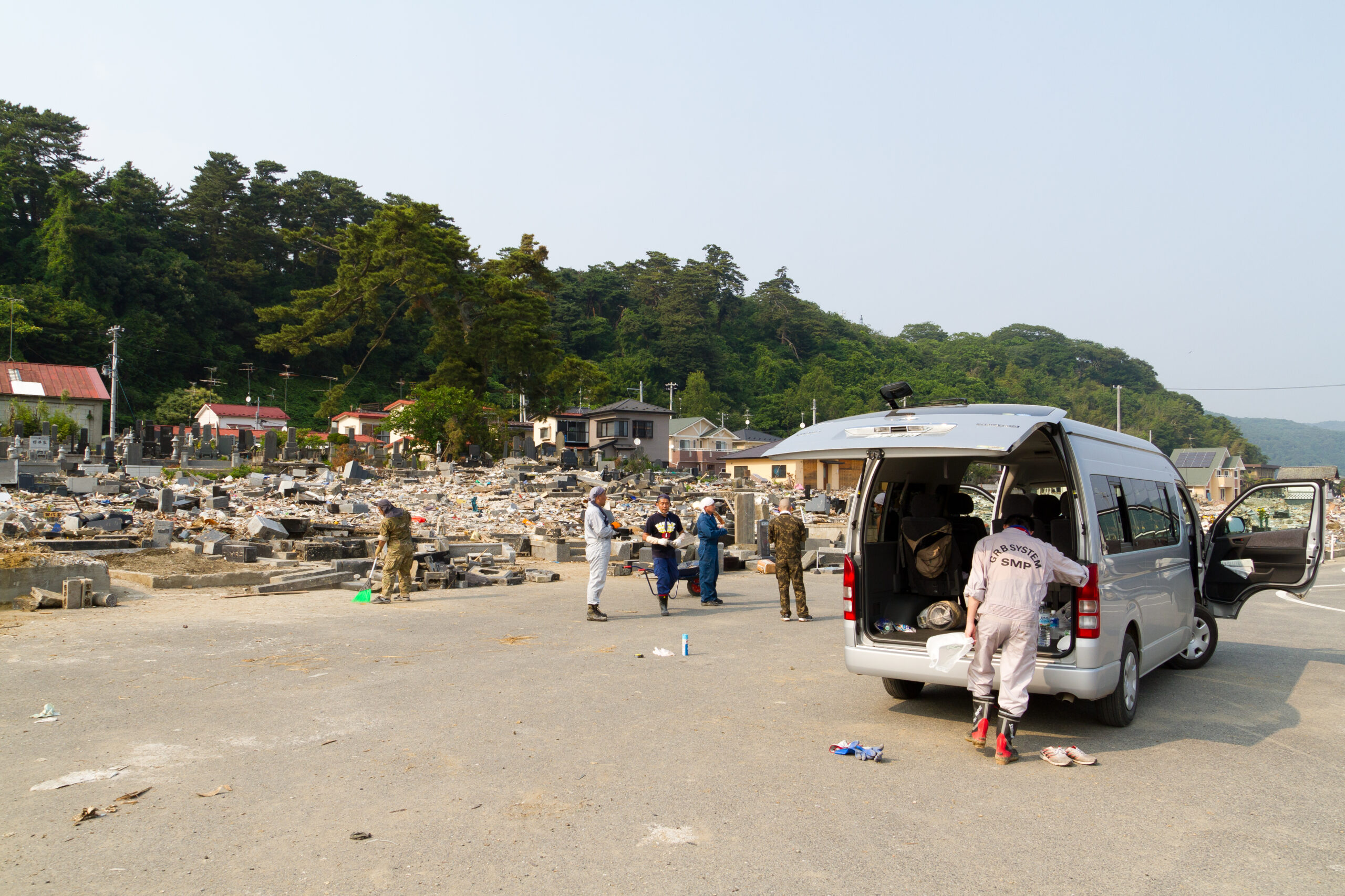 日和山公園の麓、南西部/石巻市