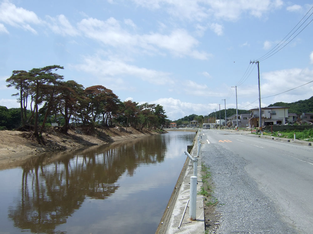 野蒜・東名運河（東松島市）