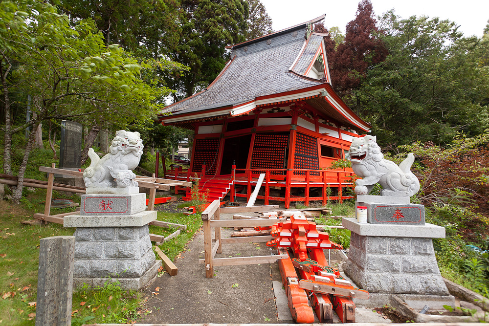 Hayama Shrine in Ogatsu